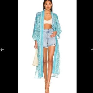 Spell & the Gypsy Collective Robe Kimono Boho Bohemian Size S/M Utopia Pacific